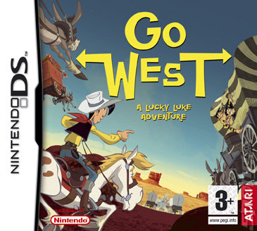 Lucky Luke: Go West! - DS/DSi Cover & Box Art