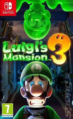 Luigi's Mansion 3 - Switch Cover & Box Art