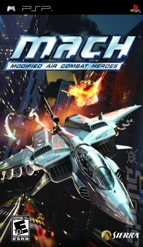 MACH: Modified Air Combat Heroes - PSP Cover & Box Art