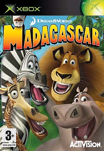 Madagascar - Xbox Cover & Box Art