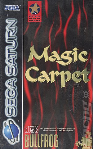 Magic Carpet - Saturn Cover & Box Art