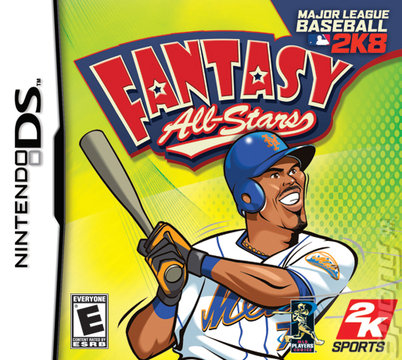 Major League Baseball 2K8 Fantasy All-Stars - DS/DSi Cover & Box Art