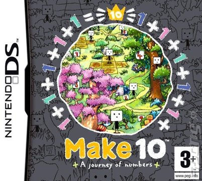 Make 10: A Journey of Numbers - DS/DSi Cover & Box Art