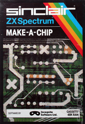 Make-a-Chip - Spectrum 48K Cover & Box Art