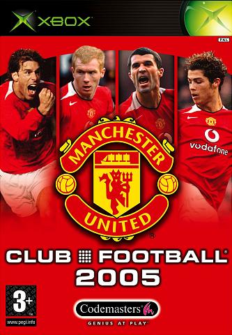 Manchester United Club Football 2005 - Xbox Cover & Box Art