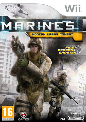 Marines: Modern Urban Combat - Wii Cover & Box Art