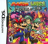 Mario and Luigi: Partners in Time - DS/DSi Cover & Box Art