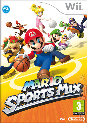 Mario Sports Mix - Wii Cover & Box Art
