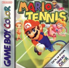 Mario Tennis - Game Boy Color Cover & Box Art