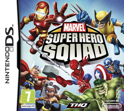 Marvel Super Hero Squad - DS/DSi Cover & Box Art