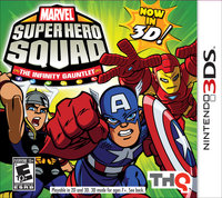 Marvel Super Hero Squad: The Infinity Gauntlet - 3DS/2DS Cover & Box Art