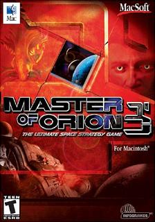 Master of Orion 3 - Power Mac Cover & Box Art