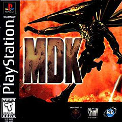 MDK - PlayStation Cover & Box Art