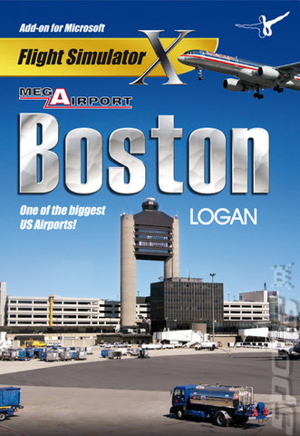 Mega Airport Boston Logan - PC Cover & Box Art