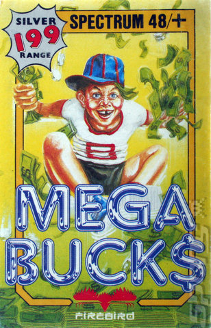 Mega Bucks - Spectrum 48K Cover & Box Art