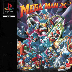 Mega Man X3 - PlayStation Cover & Box Art