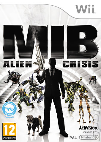 Men In Black: Alien Crisis - Wii Cover & Box Art