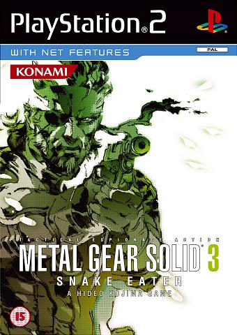 Metal Gear Solid 3: Snake Eater - PS2 Cover & Box Art