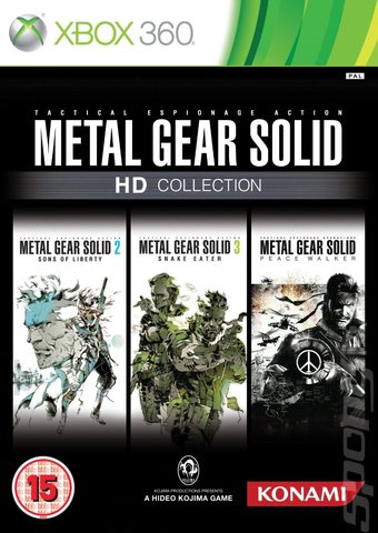 Metal Gear Solid HD Collection - Xbox 360 Cover & Box Art
