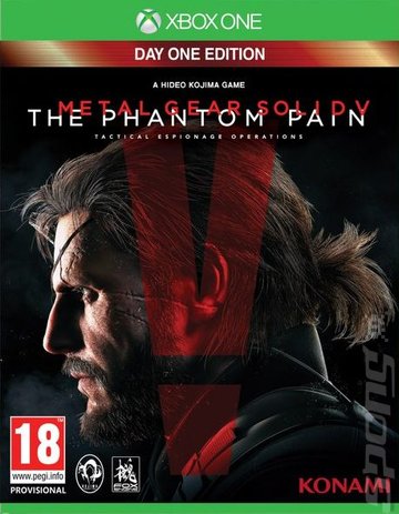 Metal Gear Solid V: The Phantom Pain - Xbox One Cover & Box Art