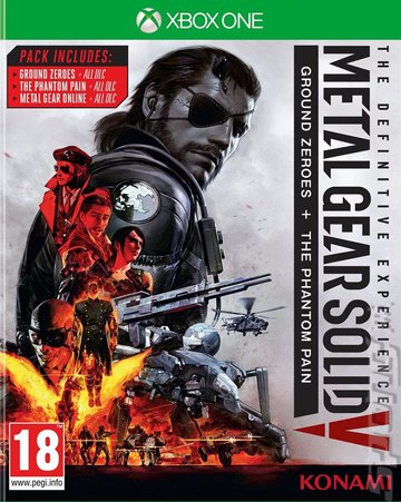Metal Gear Solid V: The Definitive Experience - Xbox One Cover & Box Art