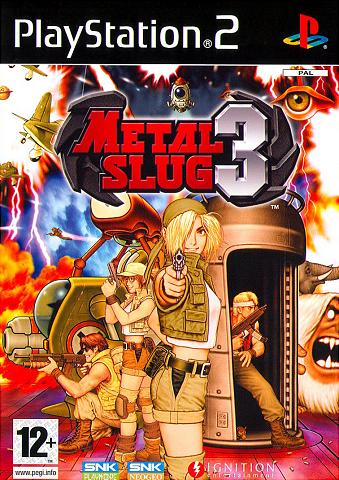 Metal Slug 3  - PS2 Cover & Box Art
