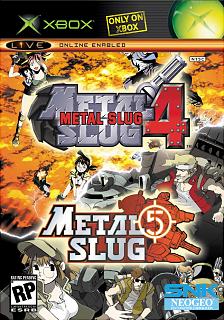 Metal Slug 4 - Xbox Cover & Box Art