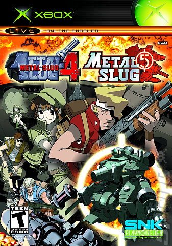 Metal Slug 4 - Xbox Cover & Box Art