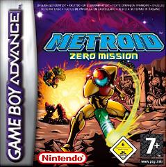 Metroid: Zero Mission - GBA Cover & Box Art