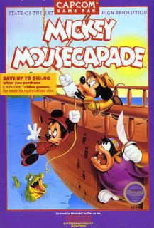 Mickey Mousecapade - NES Cover & Box Art