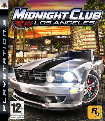 Midnight Club: Los Angeles - PS3 Cover & Box Art