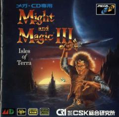 Might and Magic 3: The Isles of Terra - Sega MegaCD Cover & Box Art