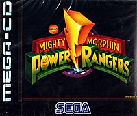 Mighty Morphin Power Rangers - Sega MegaCD Cover & Box Art