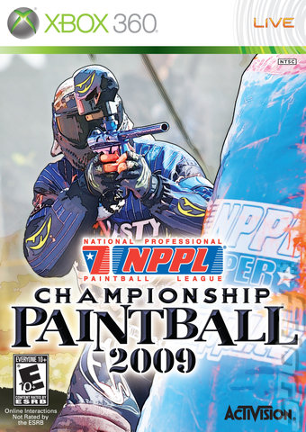 Millennium Series Championship Paintball 2009 - Xbox 360 Cover & Box Art