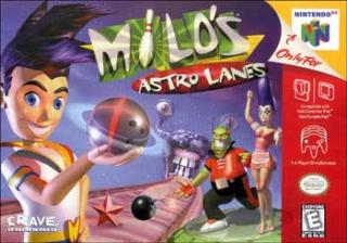 Milo�s Astro Lanes - N64 Cover & Box Art