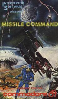 Missile Command - C64 Cover & Box Art