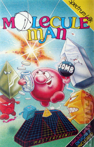 Molecule Man - Spectrum 48K Cover & Box Art