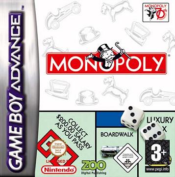 Monopoly - GBA Cover & Box Art