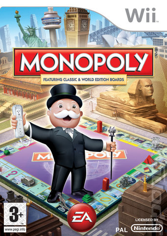 Monopoly - Wii Cover & Box Art