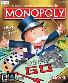 Monopoly New Edition - Power Mac Cover & Box Art