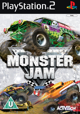 Monster Jam - PS2 Cover & Box Art