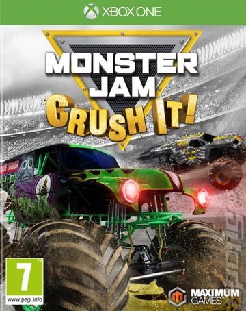 Monster Jam: Crush It - Xbox One Cover & Box Art