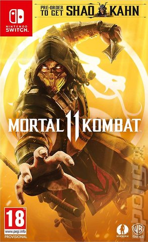 Mortal Kombat 11 - Switch Cover & Box Art