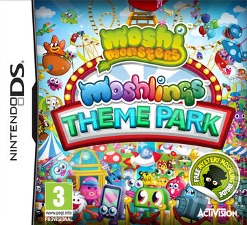 Moshi Monsters: Moshlings Theme Park - DS/DSi Cover & Box Art