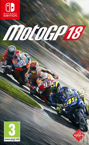 MotoGP 18 - Switch Cover & Box Art