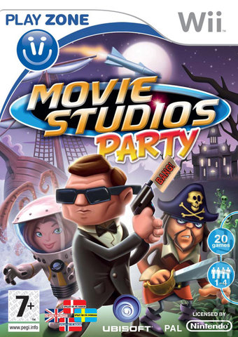 Movie Studios Party - Wii Cover & Box Art