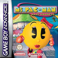 Ms. Pac-Man: Maze Madness - GBA Cover & Box Art