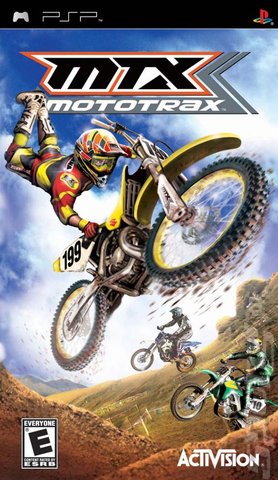 MTX Mototrax - PSP Cover & Box Art