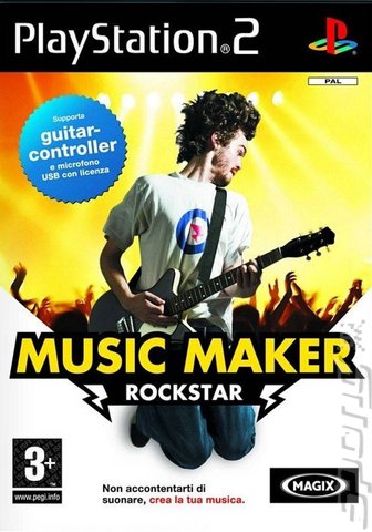 Music Maker: Rockstar - PS2 Cover & Box Art