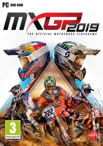MXGP 2019 - PC Cover & Box Art